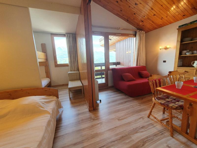 Urlaub in den Bergen Studio für 4 Personen (013) - Résidence Trompe l'Oeil - Montchavin La Plagne - Wohnzimmer