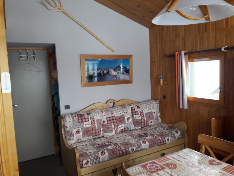 Vakantie in de bergen Appartement 2 kamers 5 personen (402) - Résidence Turquoise - La Plagne - Woonkamer