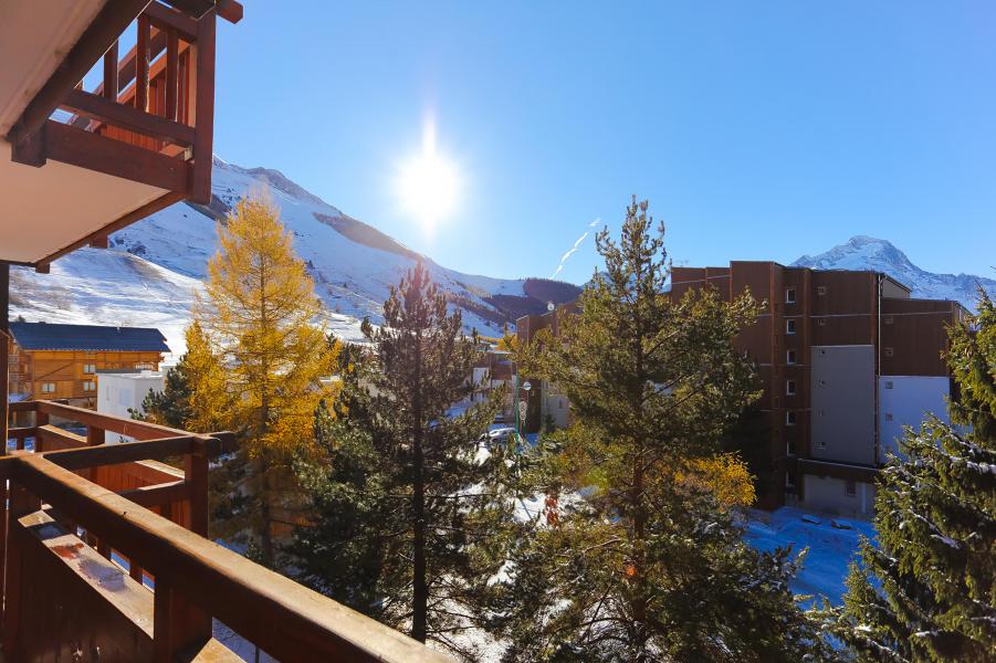 Vacanze in montagna Studio con alcova per 4 persone - Résidence Tyrol - Les 2 Alpes - Balcone