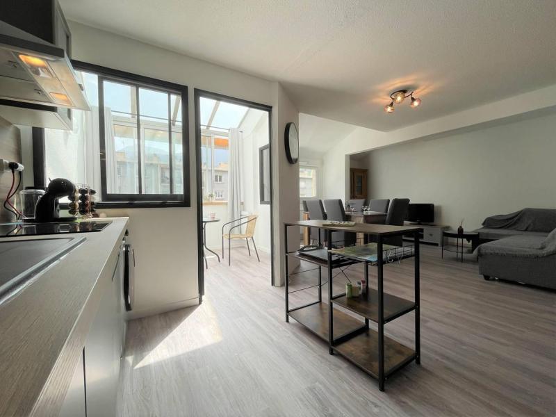 Holiday in mountain resort 3 room duplex apartment 6 people (BRI280-B305) - Résidence Val Chancel - Serre Chevalier - Living room