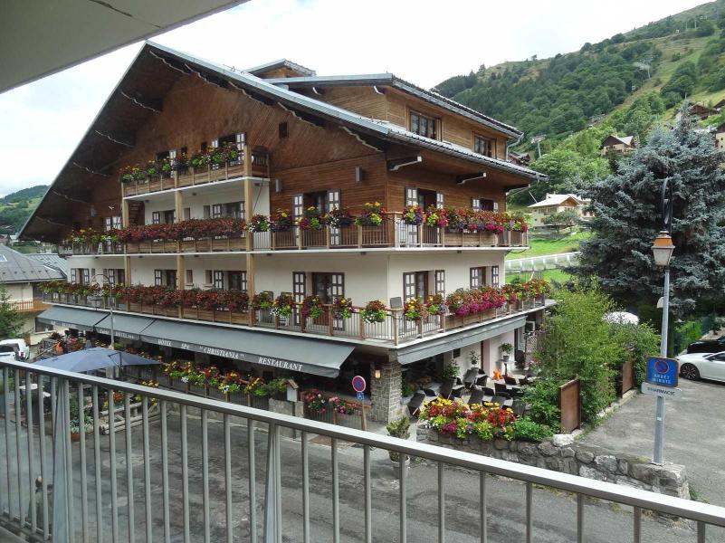 Holiday in mountain resort Studio sleeping corner 4 people (51) - Résidence Val d'Auréa - Valloire - Balcony
