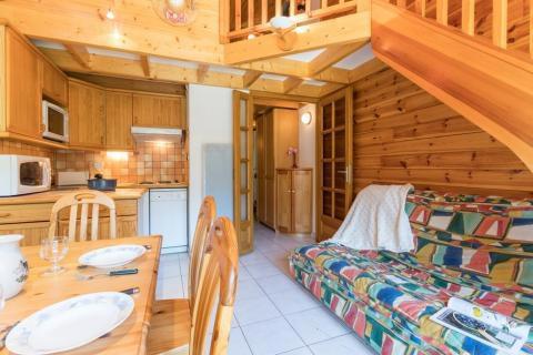 Vacanze in montagna Appartamento 3 stanze per 6 persone (005) - Résidence Vallonpierre - Serre Chevalier