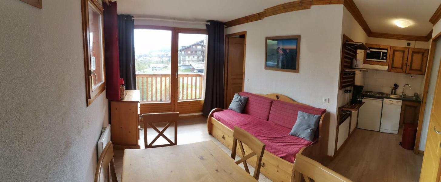 Urlaub in den Bergen 3-Zimmer-Appartment für 6 Personen (VALA11) - Résidence Valmonts - Val Cenis - Wohnzimmer