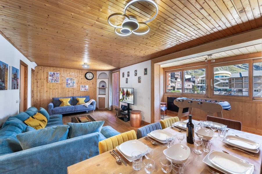 Vakantie in de bergen  (1302) - Résidence Valset - Val Thorens - Woonkamer