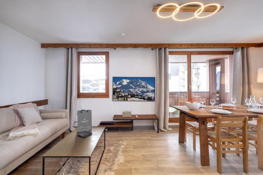 Holiday in mountain resort 5 room duplex apartment 9 people (1303) - Résidence Valset - Val Thorens - Living room