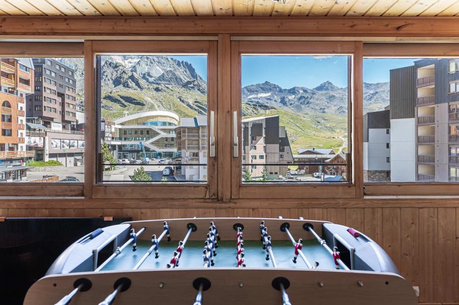 Urlaub in den Bergen 5 Zimmer Maisonettewohnung für 9 Personen (1302) - Résidence Valset - Val Thorens - Wohnzimmer