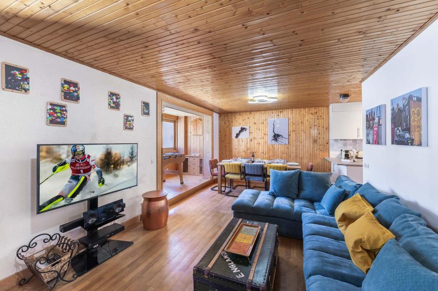 Vakantie in de bergen Appartement duplex 5 kamers 9 personen (1302) - Résidence Valset - Val Thorens - Woonkamer