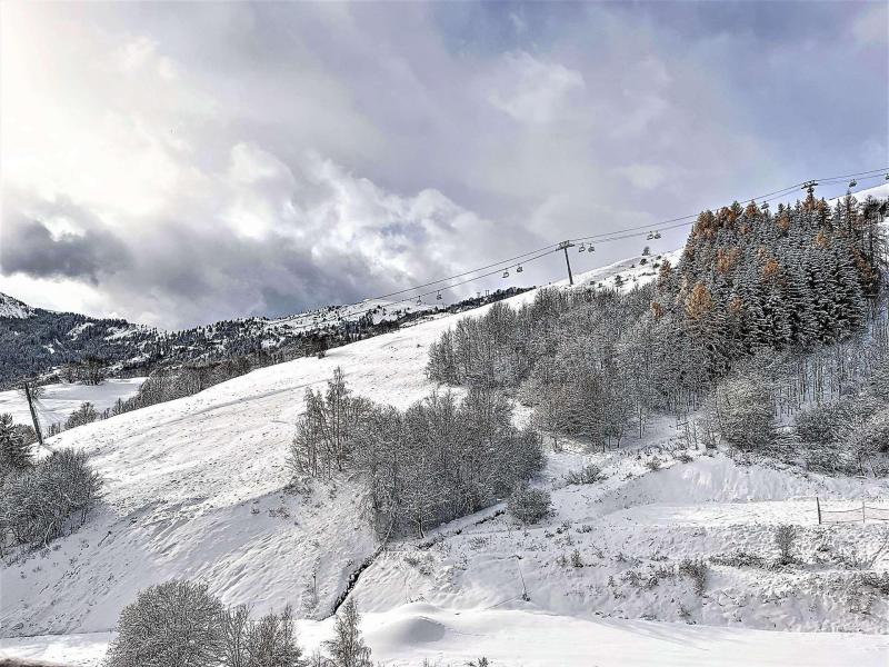 Urlaub in den Bergen Studio für 4 Personen (1209) - Résidence Vanguard Soyouz - Le Corbier - Terrasse