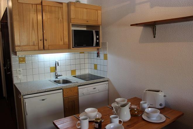 Vacaciones en montaña Apartamento cabina para 4 personas (675) - Résidence Vanoise - Val Thorens - Kitchenette