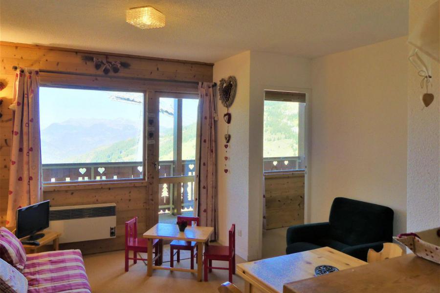Vakantie in de bergen Appartement 2 kamers 4 personen (011) - Résidence Vanoise - Méribel-Mottaret - Woonkamer