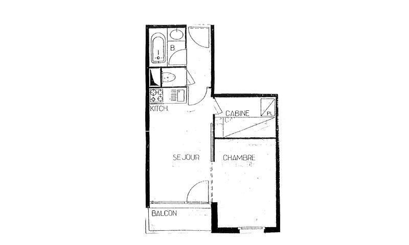 Ski verhuur Appartement 2 kamers 4 personen (28m²) - Résidence Vanoise - Maeva Home - Val Thorens - Buiten zomer