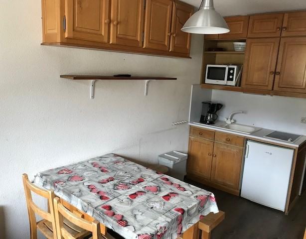 Vakantie in de bergen Studio cabine 4 personen (456) - Résidence Vanoise - Val Thorens - Woonkamer