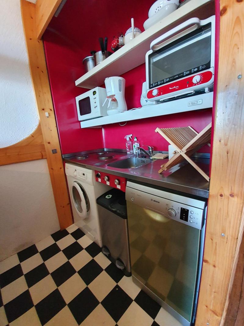 Vacances en montagne Studio cabine 4 personnes (1207) - Résidence Varet 3 - Les Arcs - Kitchenette