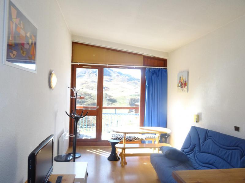 Holiday in mountain resort Studio sleeping corner 5 people (1114) - Résidence Varet - Les Arcs - Living room