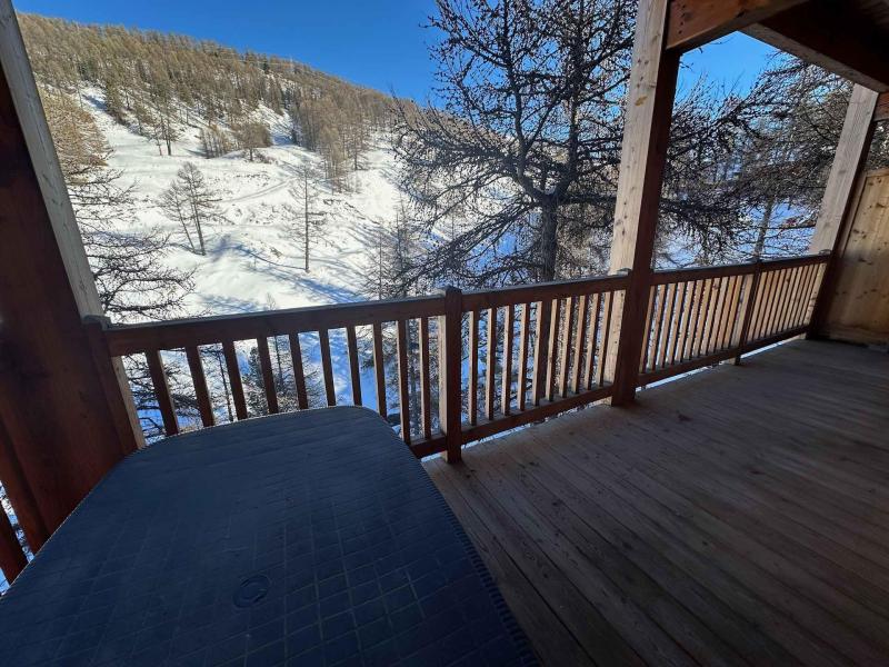 Vacanze in montagna Studio per 2 persone (512) - Résidence Varsea - Vars - Balcone