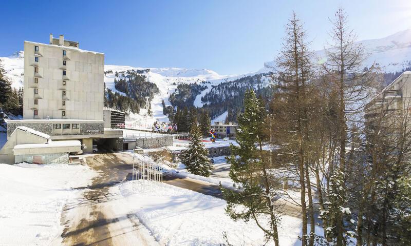 Rent in ski resort Studio 4 people (Budget 23m²-2) - Résidence Véga - Maeva Home - Flaine - Summer outside