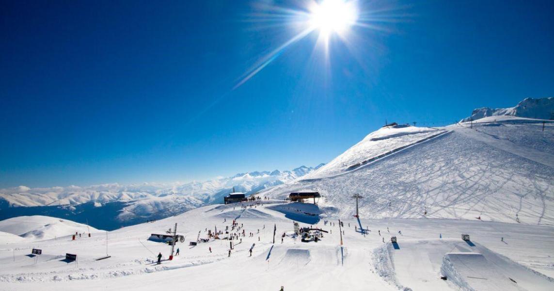 Ski verhuur Résidence Vignec Village - Saint Lary Soulan - Buiten zomer