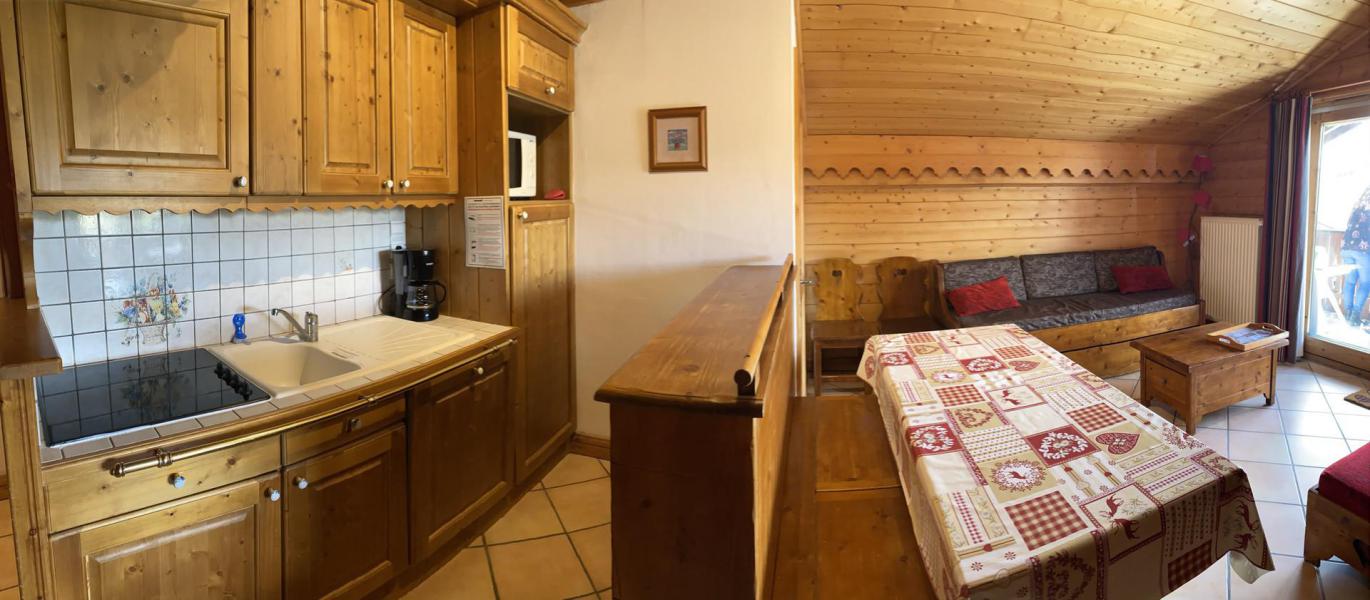 Vakantie in de bergen Appartement 4 kamers 6 personen (G18) - Résidence Village des Lapons G - Les Saisies - Keukenblok
