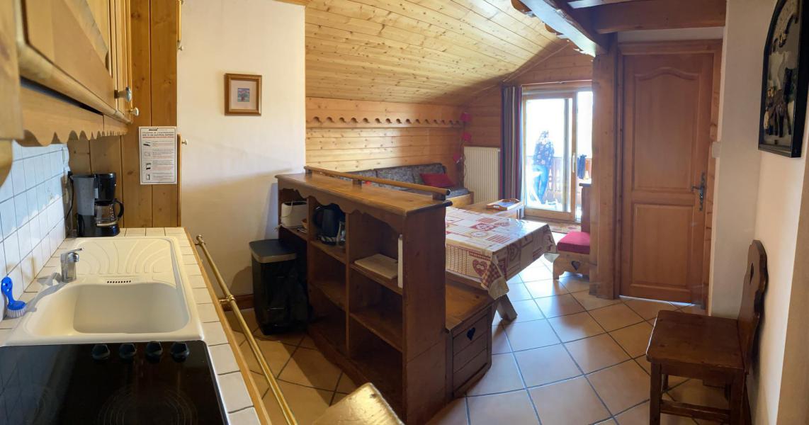 Vakantie in de bergen Appartement 4 kamers 6 personen (G18) - Résidence Village des Lapons G - Les Saisies - Keukenblok