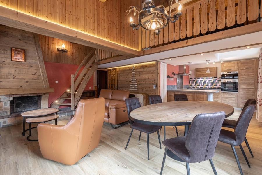 Holiday in mountain resort 4 room apartment 6 people (Cobrel) - Residence Vittoz - La Clusaz - Living room