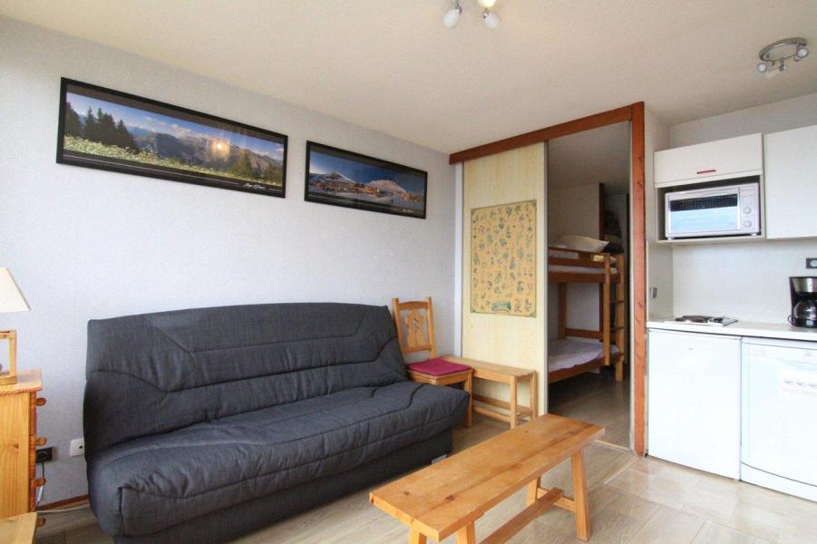 Wakacje w górach Apartament 2 pokojowy z alkową 4 osoby (201) - Résidence Vue et Soleil - Alpe d'Huez - Pokój gościnny