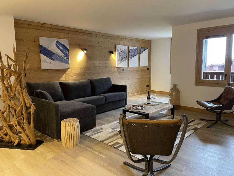 Holiday in mountain resort 6 room apartment 12-14 people (Sauna) (1214S) - Résidence W 2050 - La Plagne - Living room