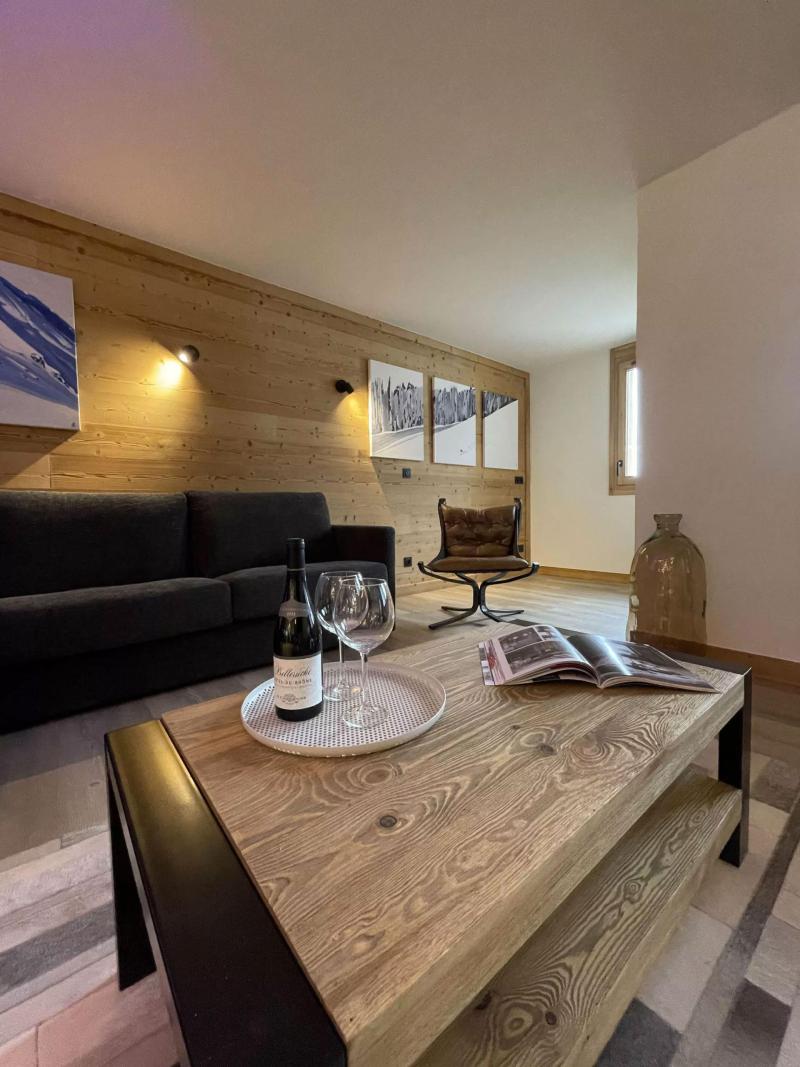 Vakantie in de bergen Appartement 6 kamers 12-14 personen (Sauna) - Résidence W 2050 - La Plagne - Salontafel