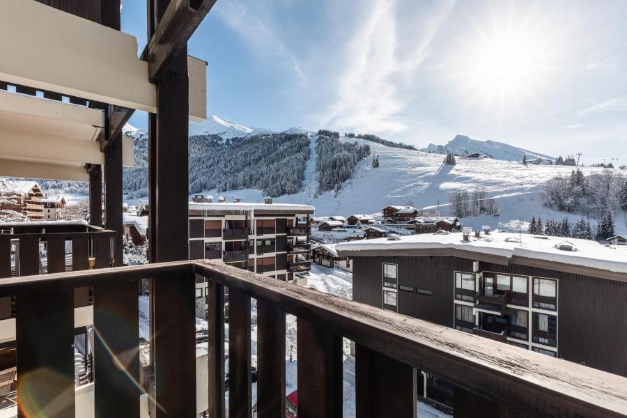 Vakantie in de bergen Studio 4 personen (20) - Résidence Wapiti - La Clusaz - Balkon