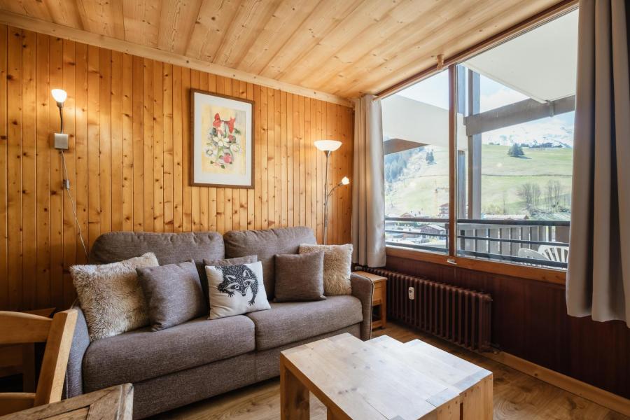 Vakantie in de bergen Studio 4 personen (20) - Résidence Wapiti - La Clusaz - Woonkamer