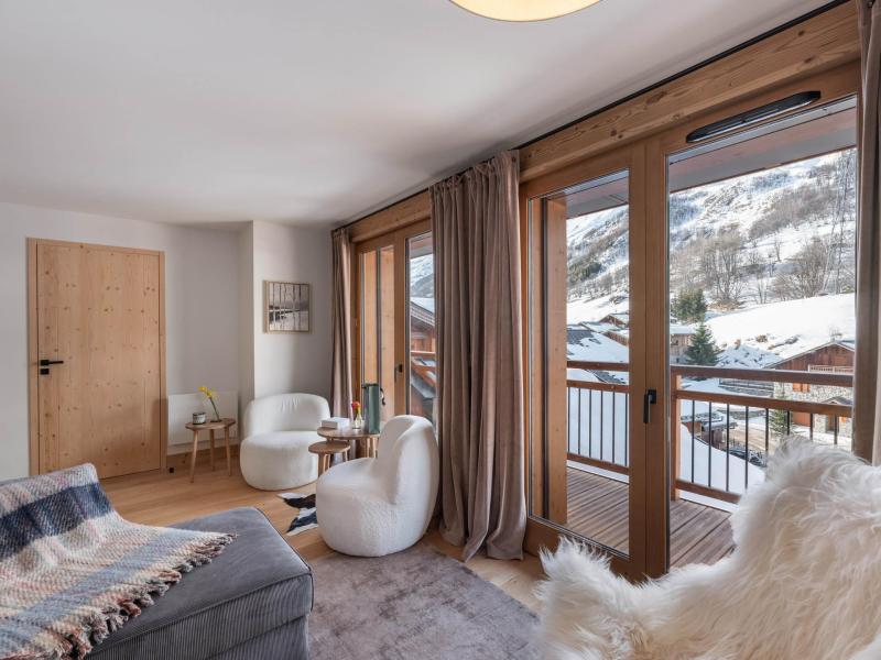 Vacanze in montagna Appartamento 4 stanze per 6 persone (302) - Résidence Ydilia - Saint Martin de Belleville - Soggiorno