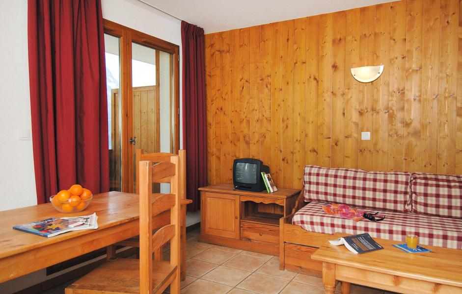 Urlaub in den Bergen 2-Zimmer-Appartment für 4 Personen (Prince des Ecrins) - Résidences Goelia les Balcons du Soleil - Les 2 Alpes - Einfache Klappschlafcouch