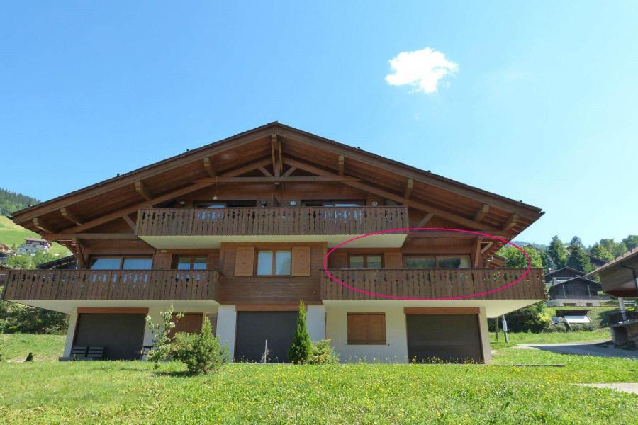 Alquiler al esquí Apartamento 3 piezas cabina para 6 personas (BELAL4) - Résience Bel Alp - La Clusaz - Verano