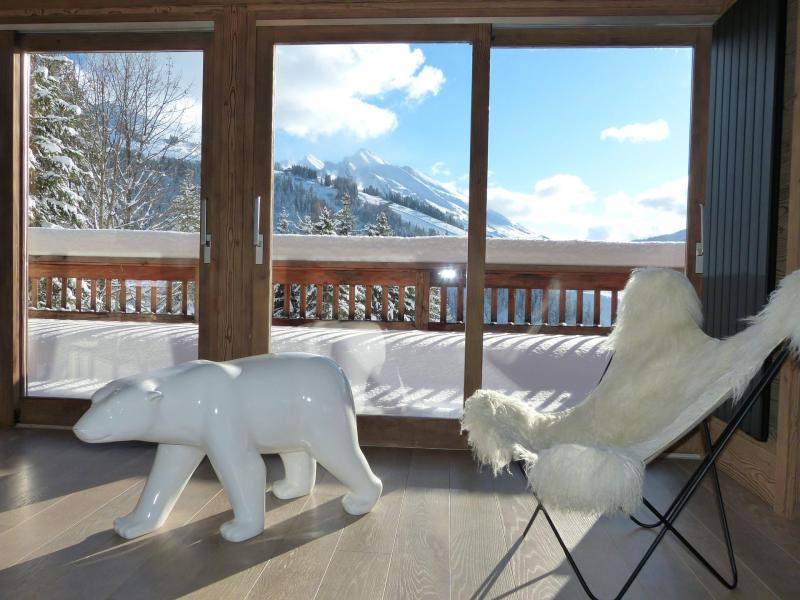 Holiday in mountain resort Rosebud - La Clusaz - Living room