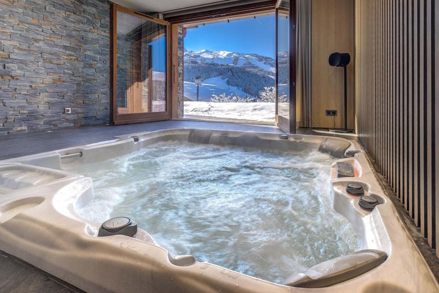 Holiday in mountain resort 6 room chalet cabin 12 people - Rosoire - Courchevel - Jacuzzi