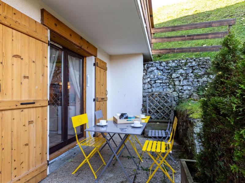 Skiverleih 1-Zimmer-Appartment für 4 Personen (1) - Rubis - Saint Gervais - Draußen im Sommer