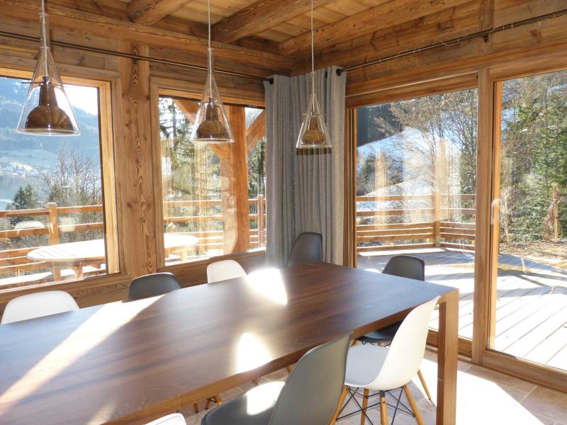 Vacances en montagne Chalet 6 pièces 10 personnes - Sagalodge - La Clusaz - Séjour