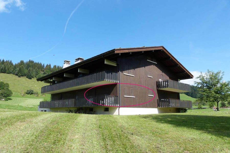 Skiverleih Studio Schlafnische 4 Personen (04) - Samoyede - La Clusaz - Draußen im Sommer