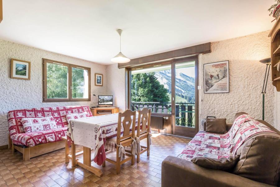 Vakantie in de bergen Studio bergnis 4 personen (04) - Samoyede - La Clusaz - Woonkamer