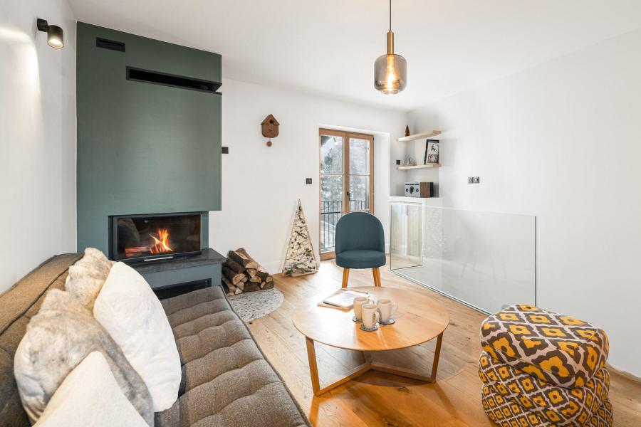 Vakantie in de bergen Appartement duplex 4 kamers 7 personen (LESECRINS) - SANTUNE - Serre Chevalier - Woonkamer