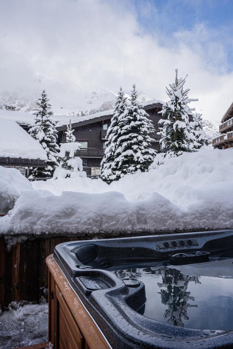 Holiday in mountain resort 5 room duplex apartment cabin 8-10 people (S1) - Silverstone - Val d'Isère - Jacuzzi