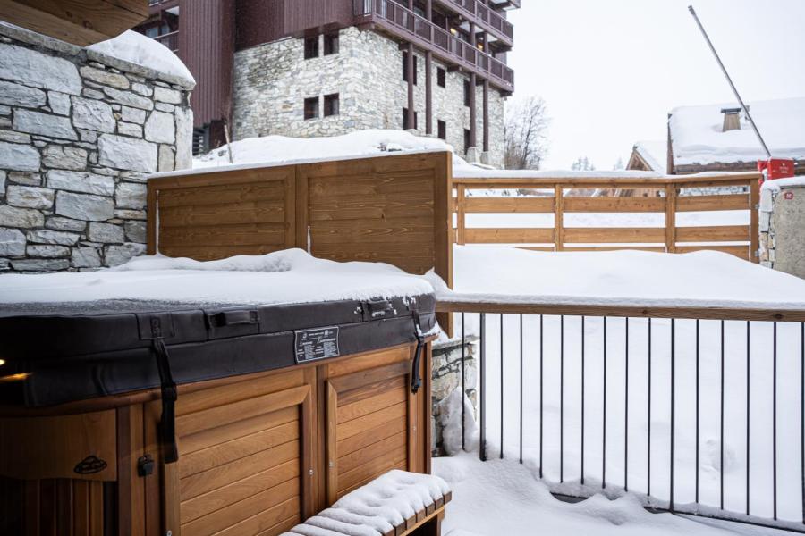 Holiday in mountain resort 7 room cabin triplex apartment 17 people (S7) - Silverstone - Val d'Isère - Jacuzzi