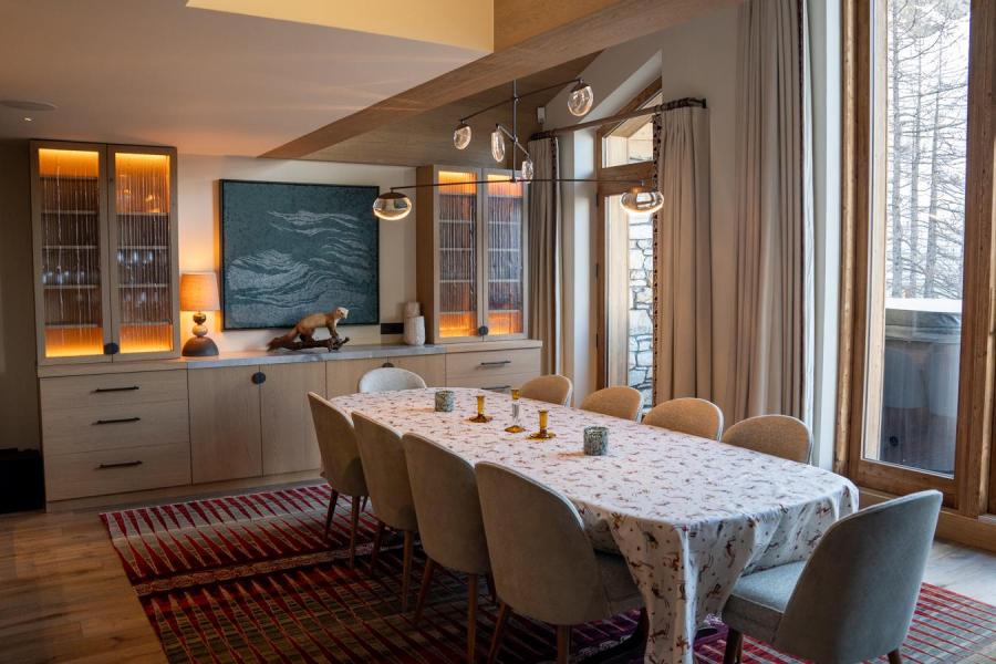 Vakantie in de bergen Appartement 5 kabine kamers 10-12 personen (S4) - Silverstone - Val d'Isère - Tafel