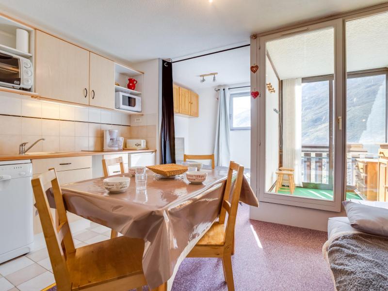 Vakantie in de bergen Appartement 2 kamers 4 personen (8) - Ski Soleil - Les Menuires - Woonkamer