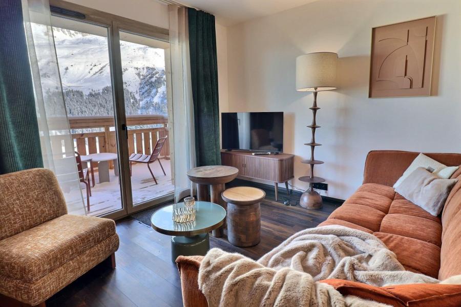 Vakantie in de bergen Appartement 3 kabine kamers 8 personen (B102) - So Pure - Méribel - Woonkamer