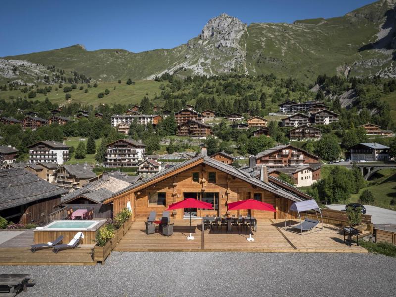 Vakantie in de bergen Appartement 5 kamers 11 personen (302) - Solaret - Chalet 1803 - Le Grand Bornand - Buiten zomer