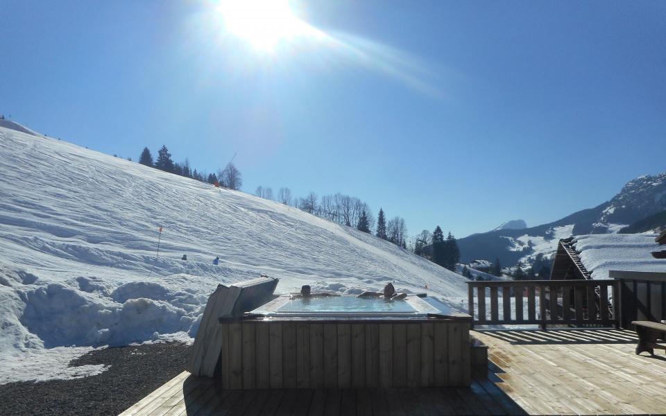 Vacances en montagne Appartement 5 pièces 11 personnes (302) - Solaret - Chalet 1803 - Le Grand Bornand - Balcon