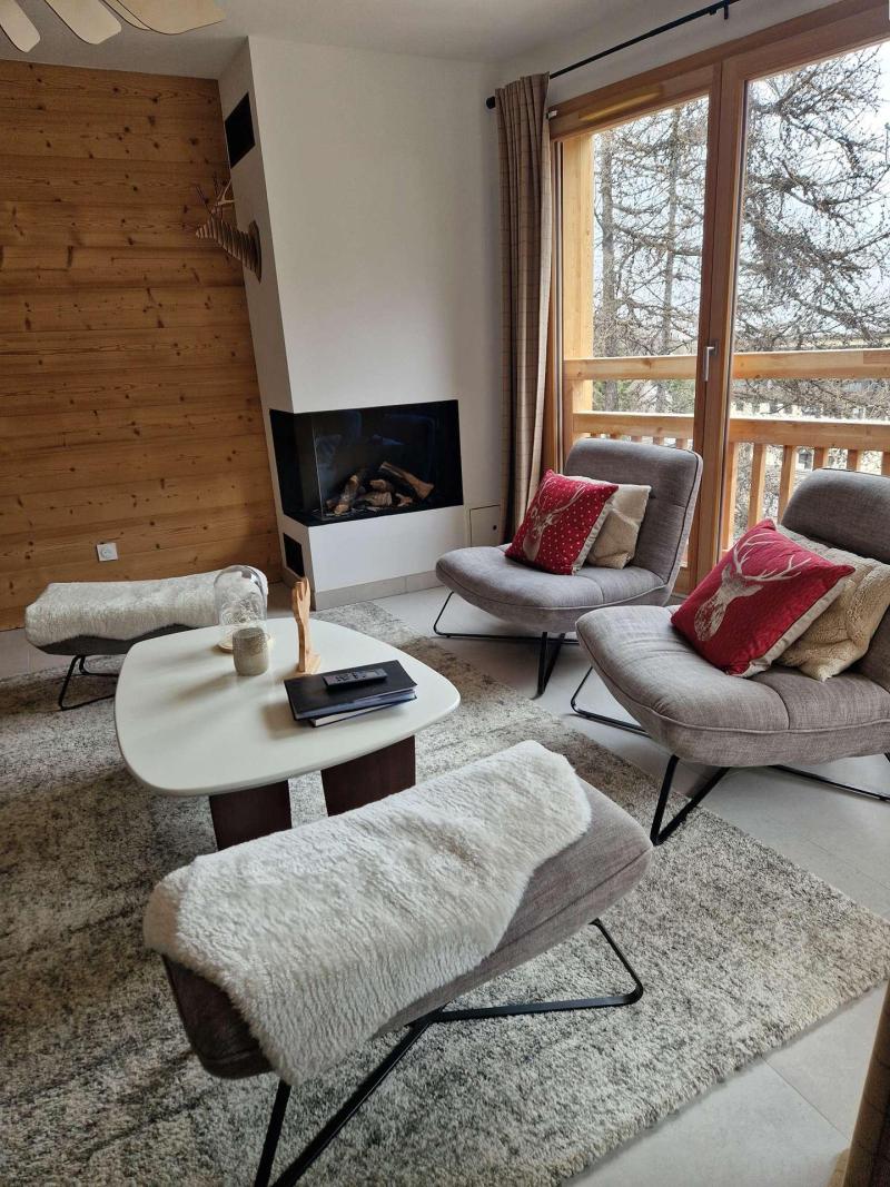 Holiday in mountain resort 4 room apartment 8 people (1041) - SOLEA - Vars - Living room