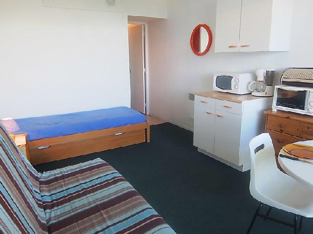 Vakantie in de bergen Appartement 1 kamers 4 personen (5) - Soyouz Vanguard - Le Corbier - Woonkamer