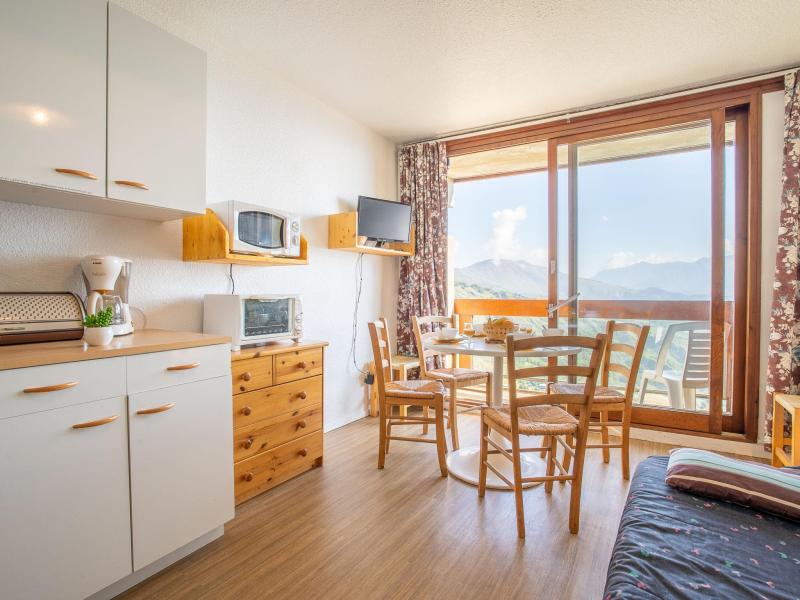 Vakantie in de bergen Appartement 1 kamers 4 personen (5) - Soyouz Vanguard - Le Corbier - Woonkamer