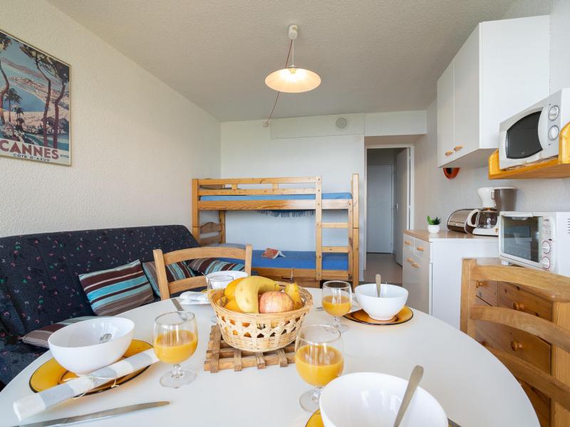 Vakantie in de bergen Appartement 1 kamers 4 personen (5) - Soyouz Vanguard - Le Corbier - Woonkamer